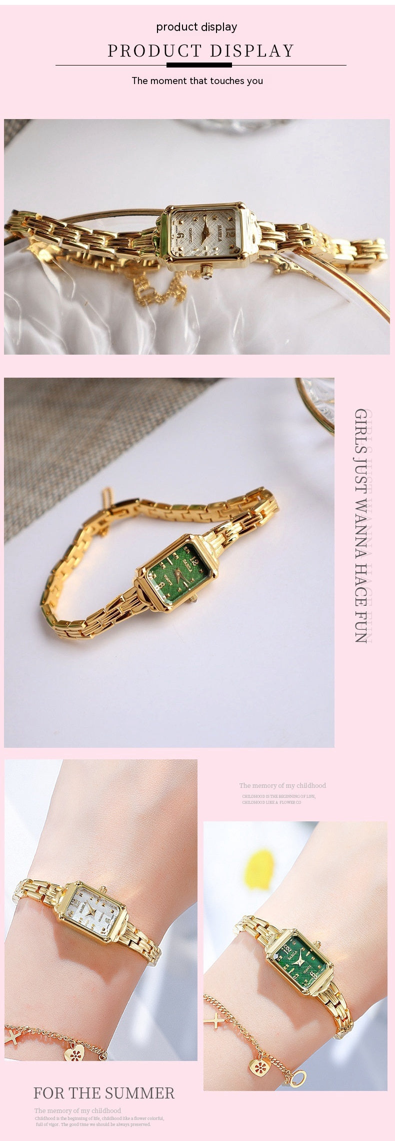 Vintage Square Watch