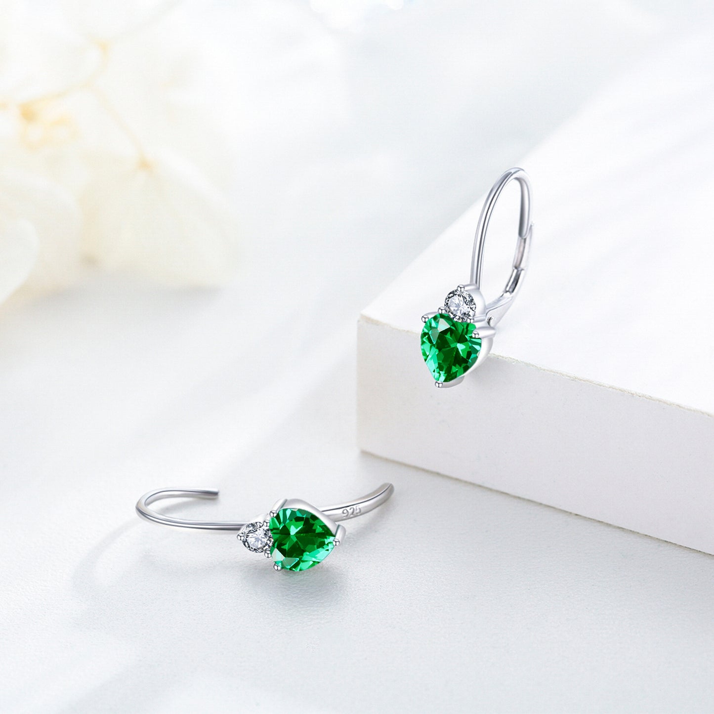 Heart Zirconia Earring