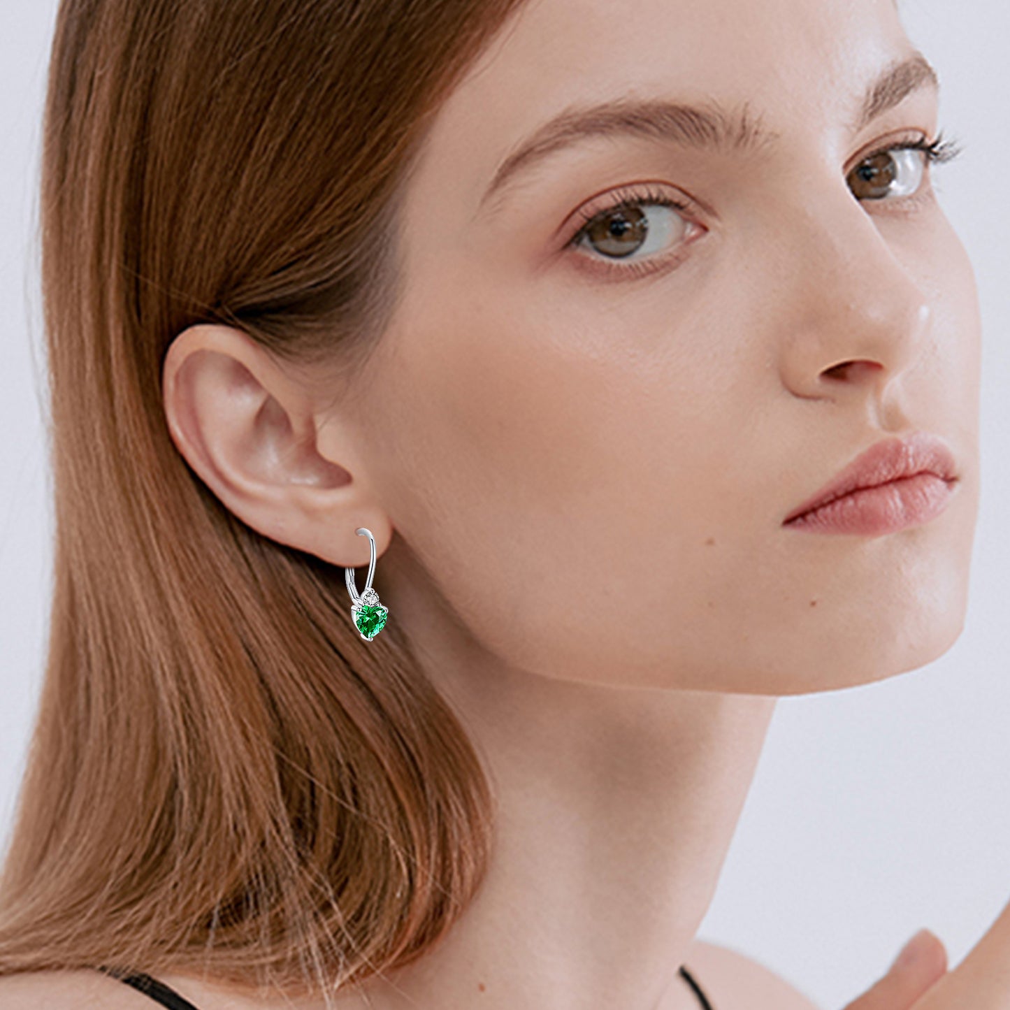 Heart Zirconia Earring