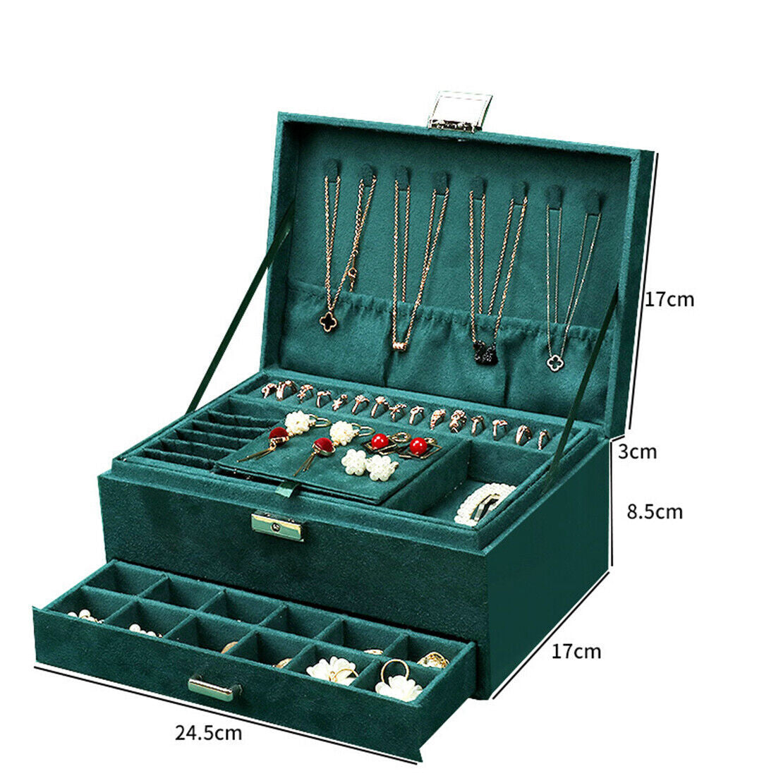 3 Layer Jewelry Organizer