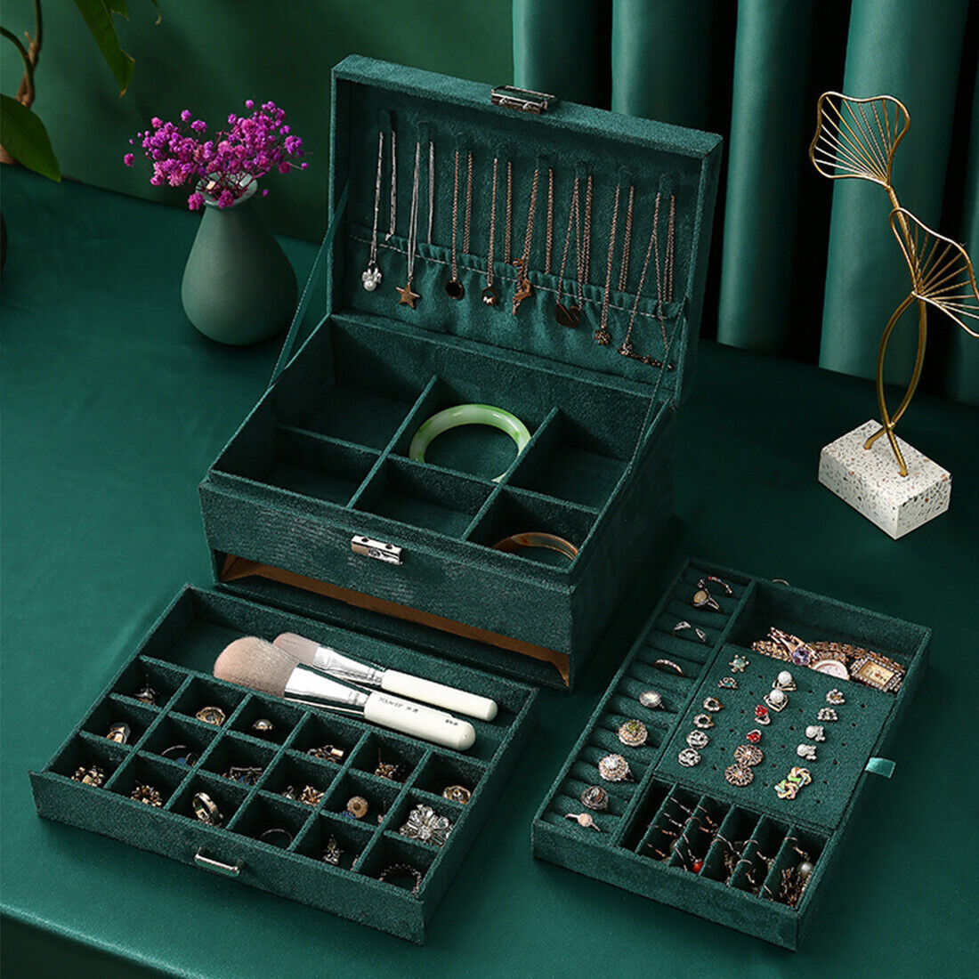 3 Layer Jewelry Organizer