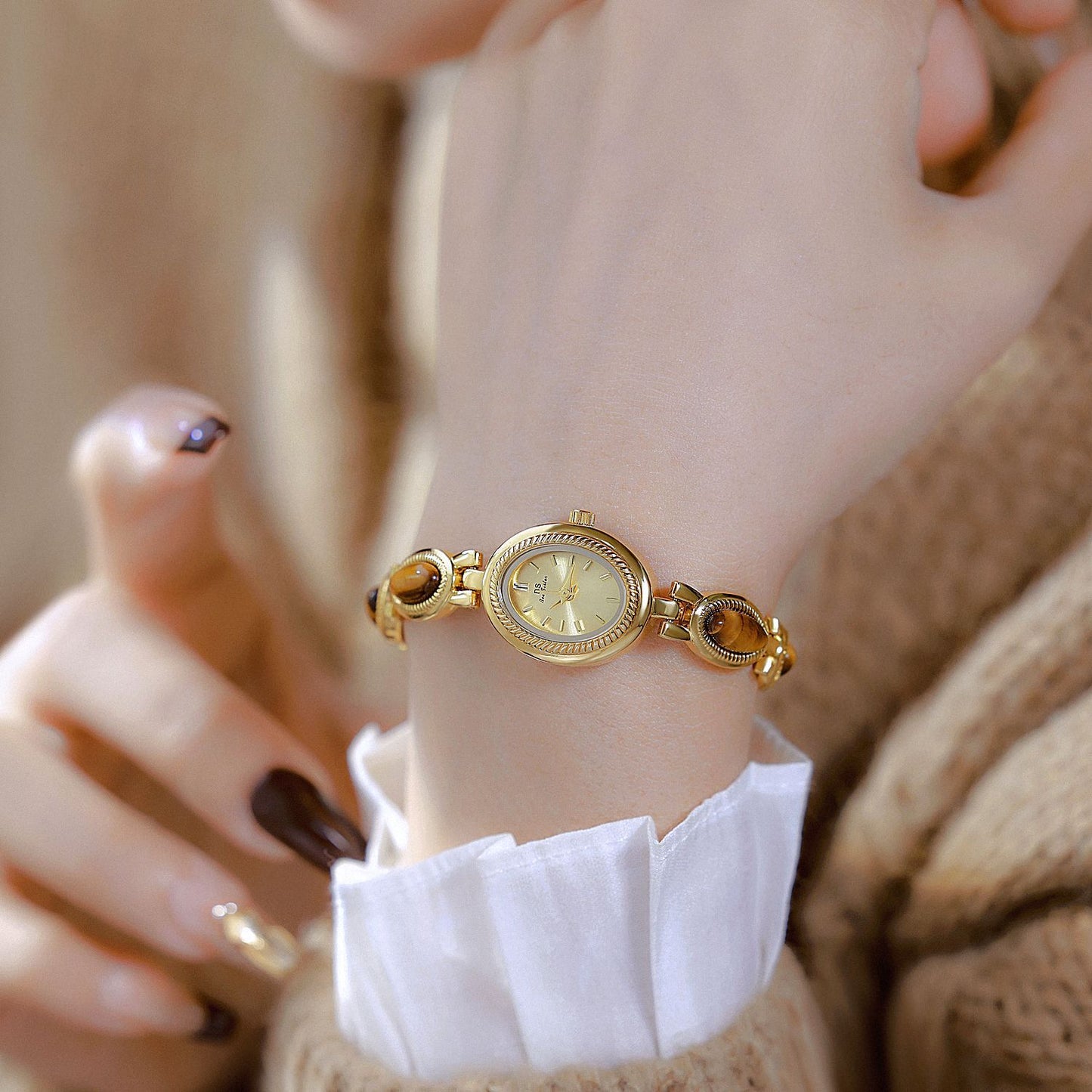 Tiger eye Vintage Watch