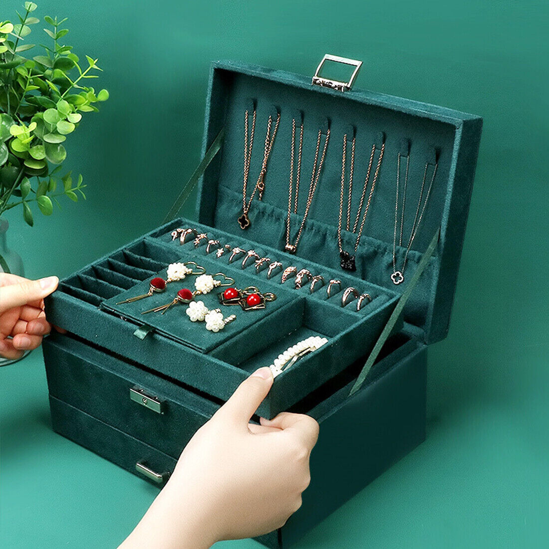 3 Layer Jewelry Organizer
