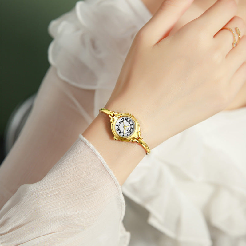 Vintage Thin Strap Quartz Watch