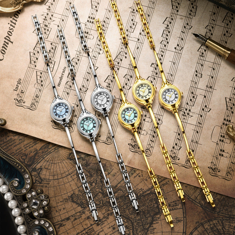 Vintage Thin Strap Quartz Watch