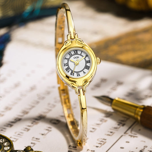 Vintage Thin Strap Quartz Watch