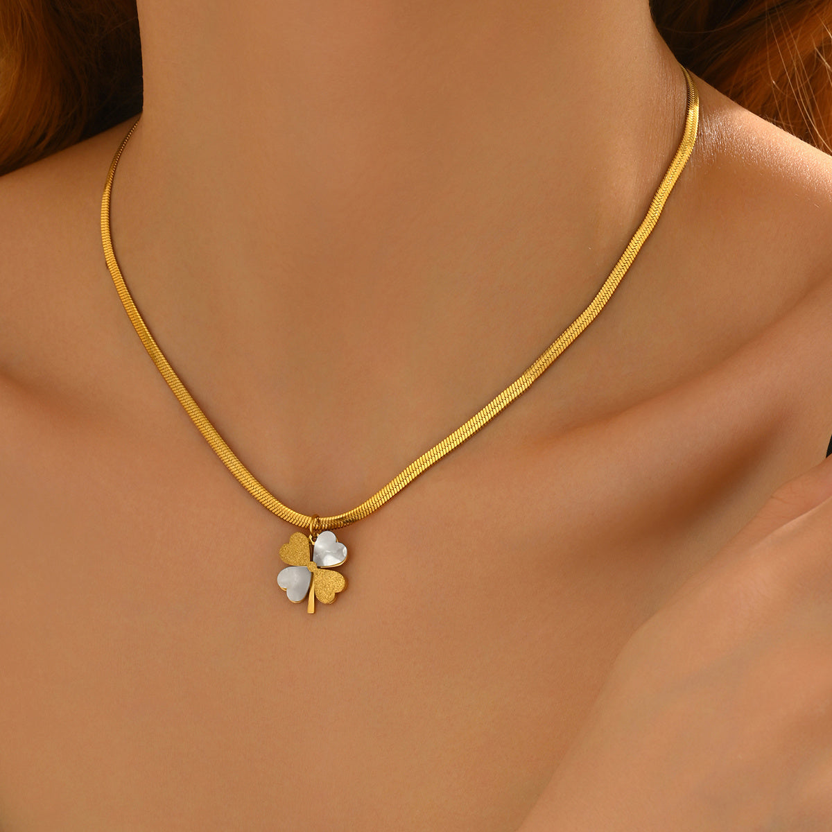 Four Leaf Clover Necklace