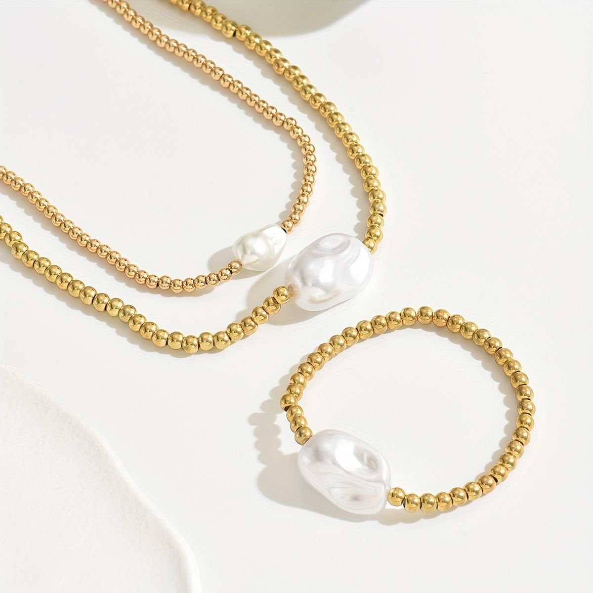 Pearl Gold Set