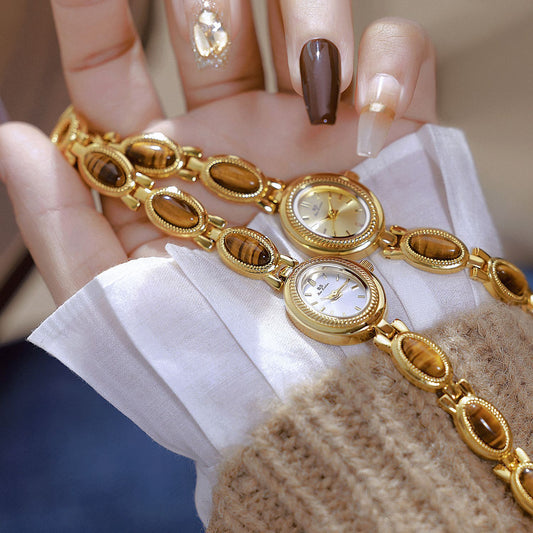 Tiger eye Vintage Watch